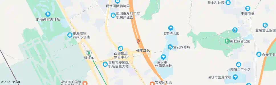 深圳高速桥路口_公交站地图_深圳公交_妙搜公交查询2025
