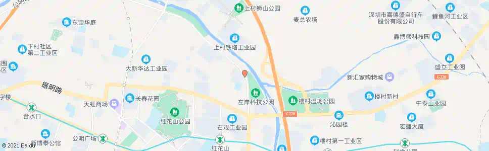 深圳世峰工业区_公交站地图_深圳公交_妙搜公交查询2025