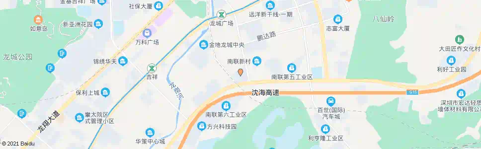深圳银珠岭社区_公交站地图_深圳公交_妙搜公交查询2025