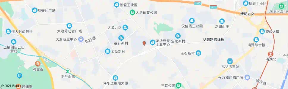 深圳英泰工业区_公交站地图_深圳公交_妙搜公交查询2025