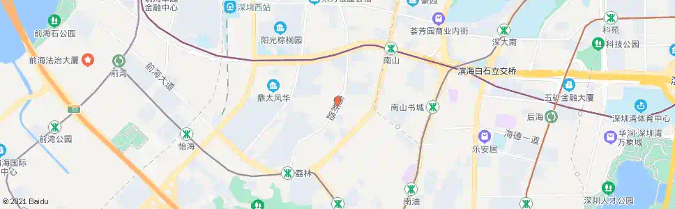 深圳南园村_公交站地图_深圳公交_妙搜公交查询2025