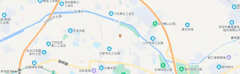 深圳下南第三工业区_公交站地图_深圳公交_妙搜公交查询2025