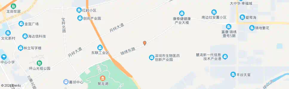 深圳锦绣金辉路口_公交站地图_深圳公交_妙搜公交查询2025