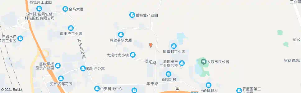 深圳石凹路中_公交站地图_深圳公交_妙搜公交查询2025