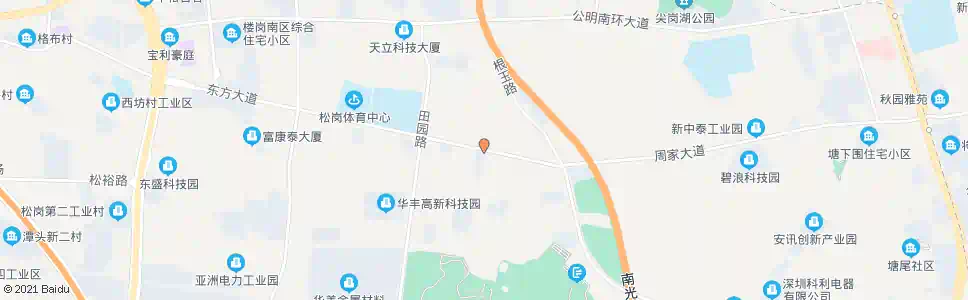 深圳田洋五路_公交站地图_深圳公交_妙搜公交查询2025