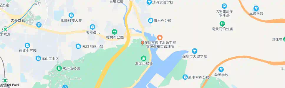 深圳东湾派出所_公交站地图_深圳公交_妙搜公交查询2025