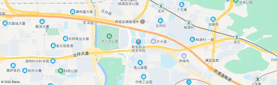 深圳新安职业所_公交站地图_深圳公交_妙搜公交查询2025