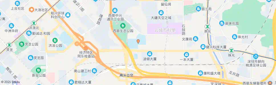 深圳第二高级中学_公交站地图_深圳公交_妙搜公交查询2025