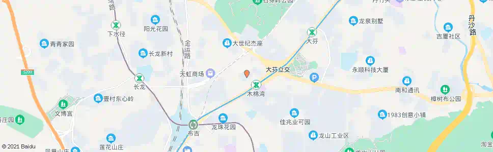 深圳布吉街道办_公交站地图_深圳公交_妙搜公交查询2025