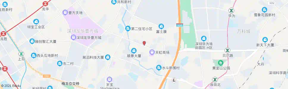 深圳龙华社保分局_公交站地图_深圳公交_妙搜公交查询2025