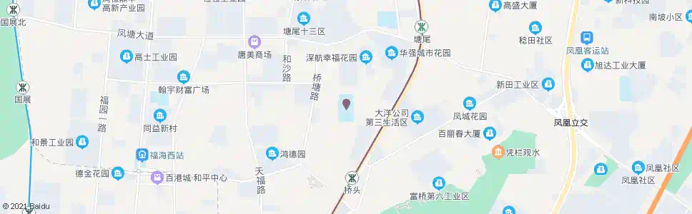 深圳桥头小学_公交站地图_深圳公交_妙搜公交查询2025