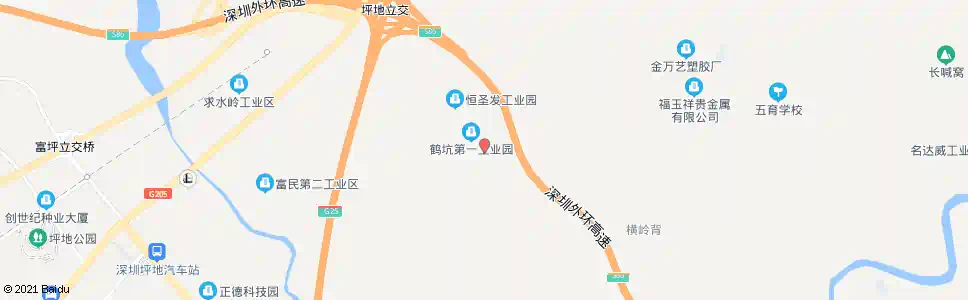 深圳坪山六联车队总站_公交站地图_深圳公交_妙搜公交查询2025