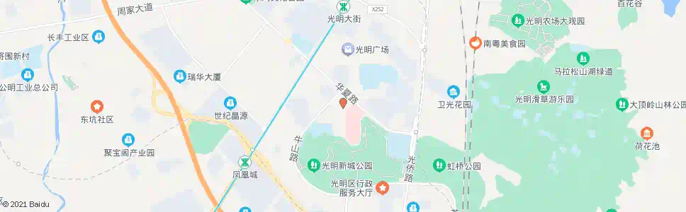 深圳光侨公司_公交站地图_深圳公交_妙搜公交查询2025