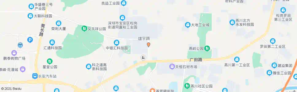 深圳松岗塘下涌综合场站_公交站地图_深圳公交_妙搜公交查询2025