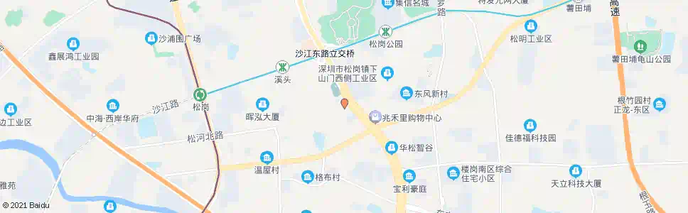 深圳花果山居委会_公交站地图_深圳公交_妙搜公交查询2025