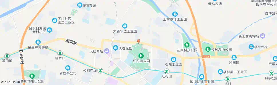 深圳上辇_公交站地图_深圳公交_妙搜公交查询2025