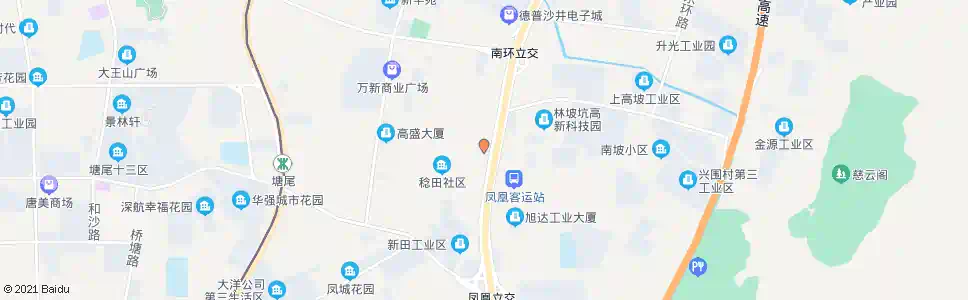 深圳稔山工业区_公交站地图_深圳公交_妙搜公交查询2025