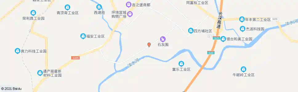 深圳石灰围_公交站地图_深圳公交_妙搜公交查询2025