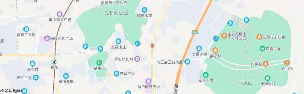 深圳白石厦村_公交站地图_深圳公交_妙搜公交查询2025