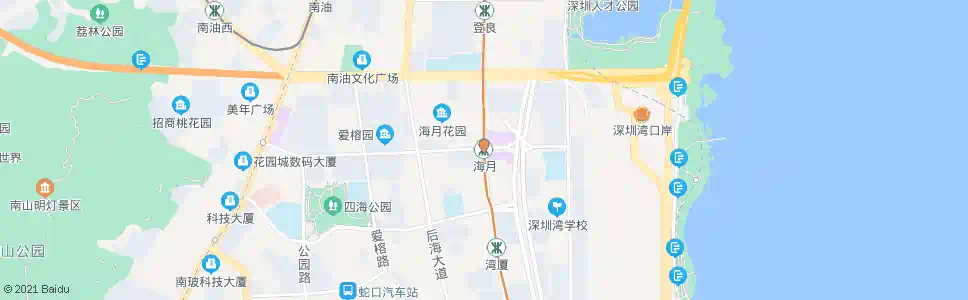 深圳海月地铁站1_公交站地图_深圳公交_妙搜公交查询2025