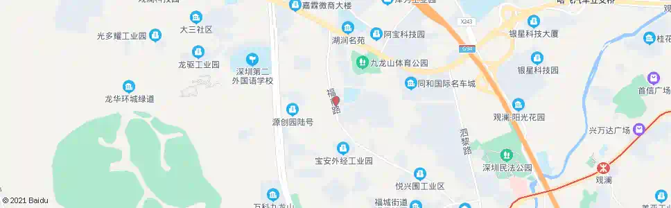深圳新塘村口_公交站地图_深圳公交_妙搜公交查询2025