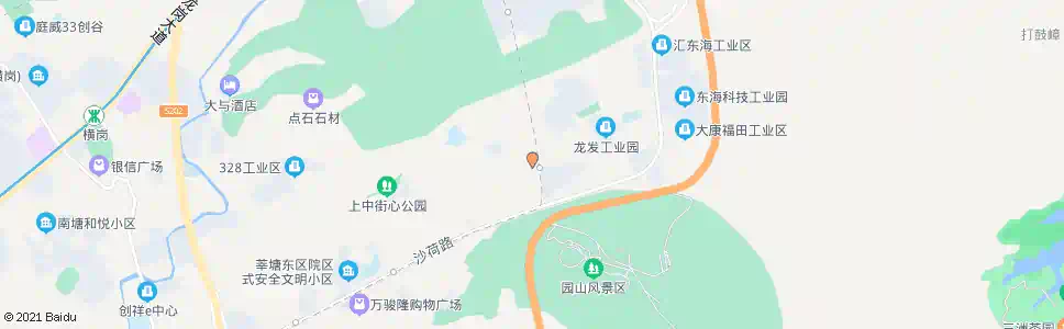 深圳园山风景区_公交站地图_深圳公交_妙搜公交查询2025