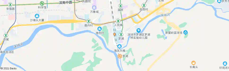 深圳深南北环立交3_公交站地图_深圳公交_妙搜公交查询2025