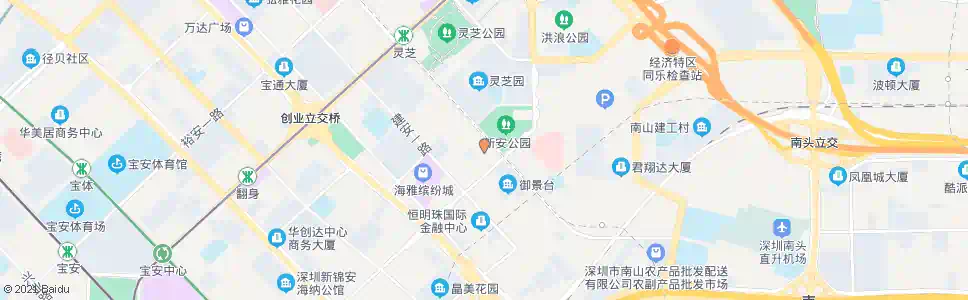 深圳广三保养猪场_公交站地图_深圳公交_妙搜公交查询2025