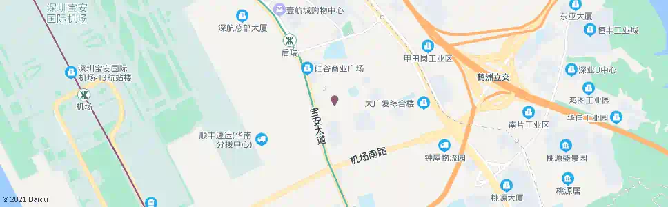 深圳钟屋新村_公交站地图_深圳公交_妙搜公交查询2025
