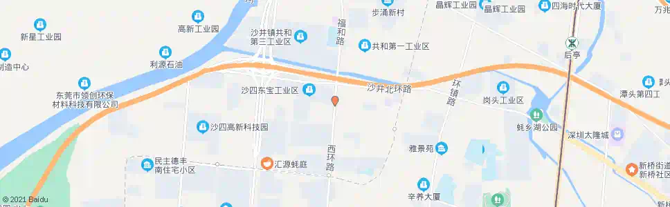 深圳沙四社区_公交站地图_深圳公交_妙搜公交查询2025