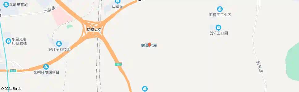 深圳鹅颈村_公交站地图_深圳公交_妙搜公交查询2025