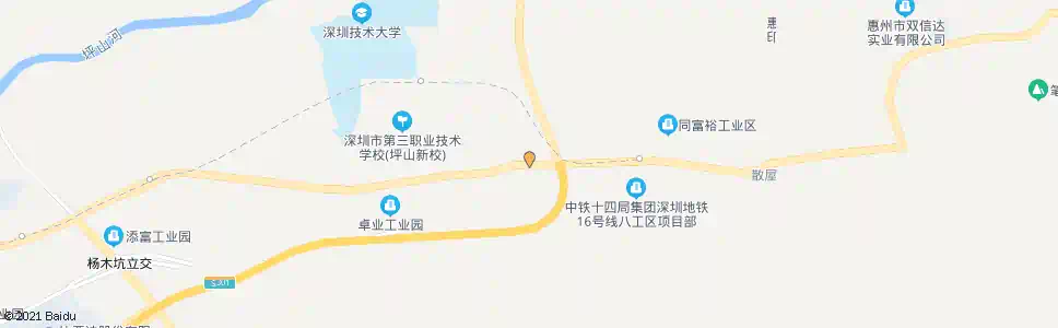 深圳新曲村_公交站地图_深圳公交_妙搜公交查询2025