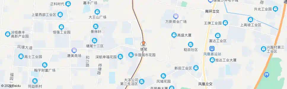 深圳塘尾小学_公交站地图_深圳公交_妙搜公交查询2025