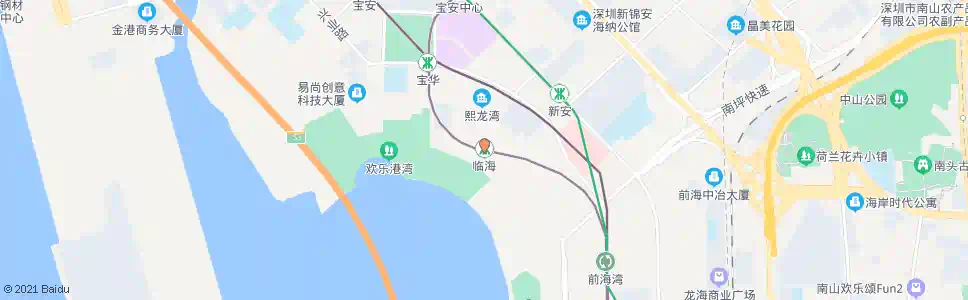 深圳临海站_公交站地图_深圳公交_妙搜公交查询2025