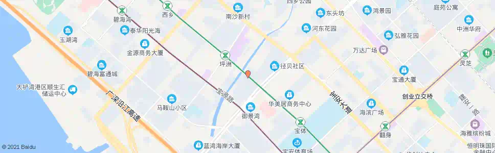 深圳蒲心湖居委会_公交站地图_深圳公交_妙搜公交查询2025