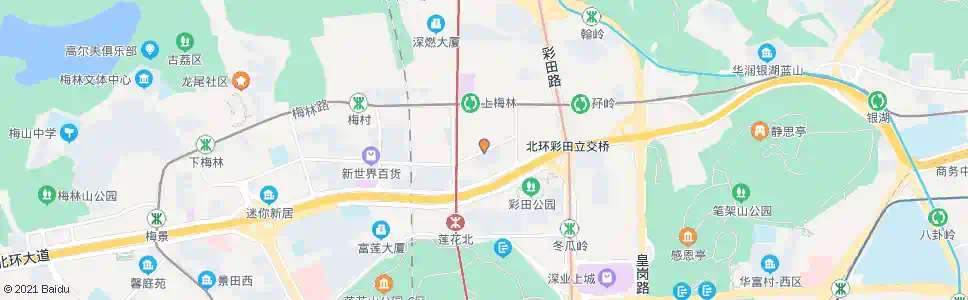深圳梅华路东_公交站地图_深圳公交_妙搜公交查询2025