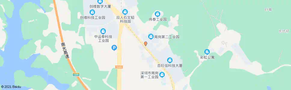 深圳石岩阳光工业区_公交站地图_深圳公交_妙搜公交查询2025