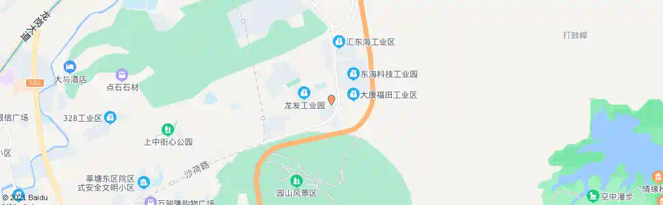 深圳大康福田村_公交站地图_深圳公交_妙搜公交查询2025
