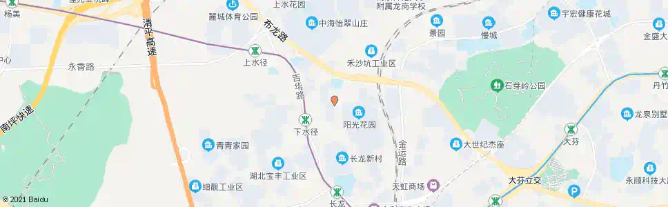 深圳布吉阳光花园_公交站地图_深圳公交_妙搜公交查询2025