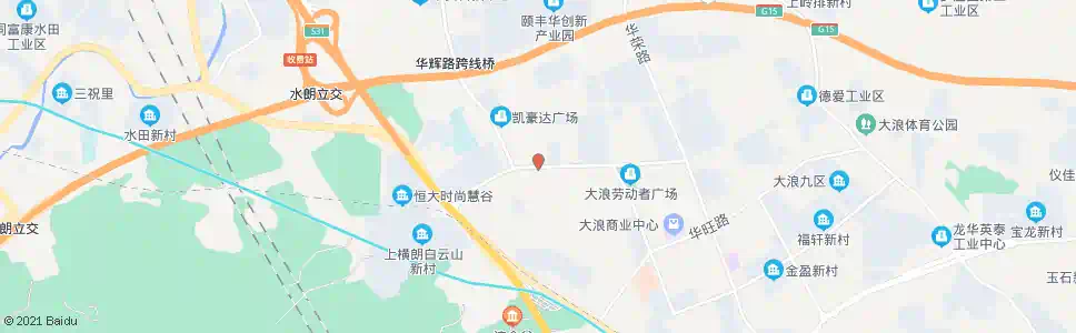 深圳玉田新村_公交站地图_深圳公交_妙搜公交查询2025
