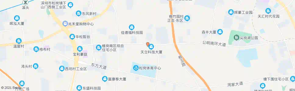 深圳创裕工业园_公交站地图_深圳公交_妙搜公交查询2025