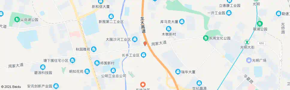 深圳将石红太阳公司_公交站地图_深圳公交_妙搜公交查询2025