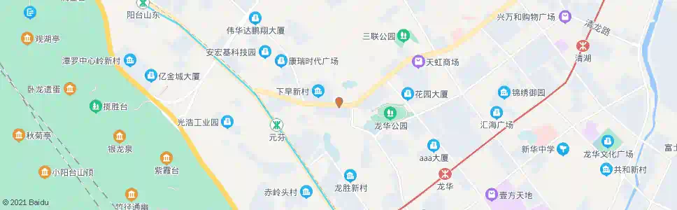 深圳龙华敬老院_公交站地图_深圳公交_妙搜公交查询2025