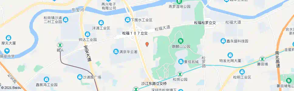 深圳洪桥头村委_公交站地图_深圳公交_妙搜公交查询2025