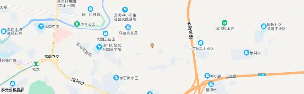深圳南水工业区_公交站地图_深圳公交_妙搜公交查询2025
