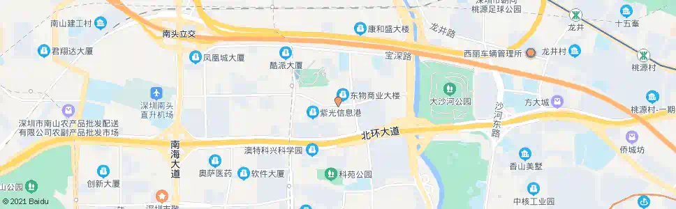 深圳朗山路中_公交站地图_深圳公交_妙搜公交查询2025