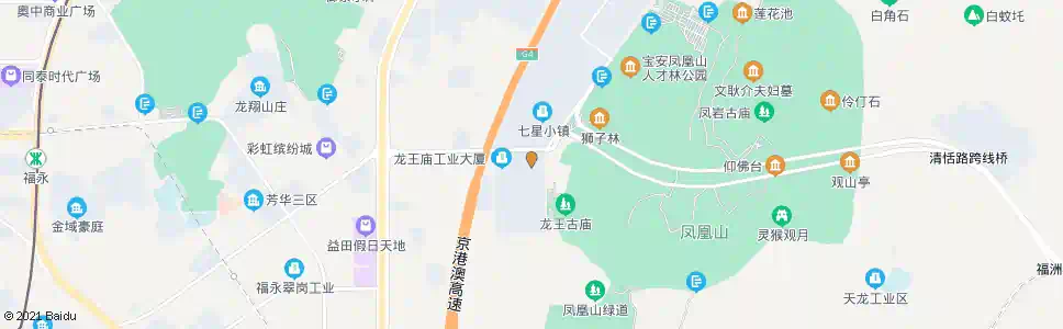 深圳龙王庙_公交站地图_深圳公交_妙搜公交查询2025