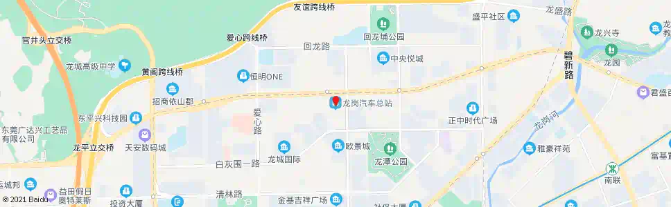 深圳龙岗汽车总站(深圳)_公交站地图_深圳公交_妙搜公交查询2025