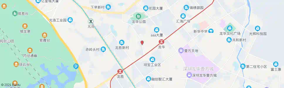 深圳龙胜村_公交站地图_深圳公交_妙搜公交查询2025
