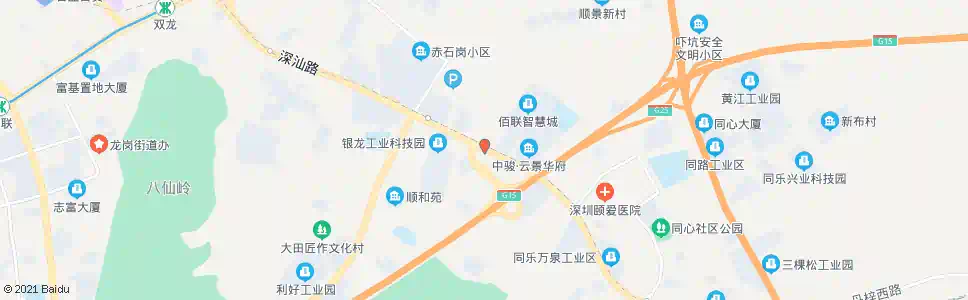 深圳同乐路口_公交站地图_深圳公交_妙搜公交查询2025